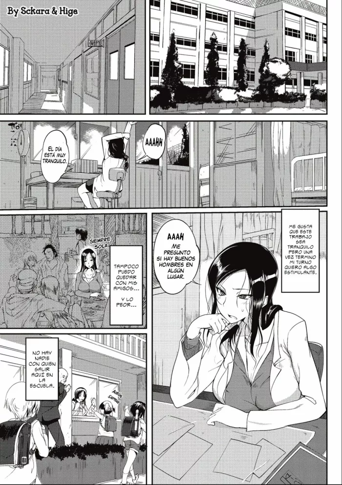 [Hanpera] Hoken Sei Kyouiku Shidou (Bishoujo Kakumei KIWAME 2011-04 Vol.13) [Spanish] [Hige]