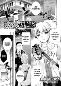 [Hayashida Toranosuke] Mesuinu Taikenki | Bitch Testimonial (Nyotaika Happiness!) [Spanish] [TF Scans]