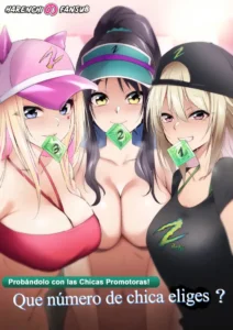 [HELLTER SKELTER (kaiga)] Campaign Girl de Jissen Otameshi-chuu! Nan-ban no Ko to Shitai desu ka? | Probandolo con las chicas promotoras! Que numero de chica eliges? [Spanish] [Harenchi no Fansub]