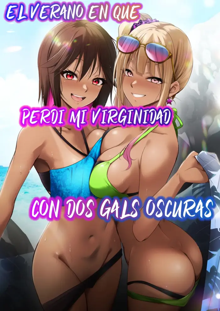 [HELLTER SKELTER (kaiga)] Umi no Ie de Baito shitetara Kuro Gyaru Doukyuusei ni Gyaku Nan sarete Asedaku Doutei Sotsugyou shita Natsu no Hi | El verano en que perdí mi virginidad con dos gals oscuras [Spanish] [Lovely Diablesse Scan]