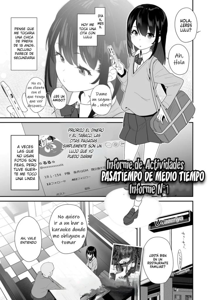 Hijitsuzai Papakatsu Report 1｜Informe de Actividades -Pasatiempo de Medio Tiempo- Informe N°1