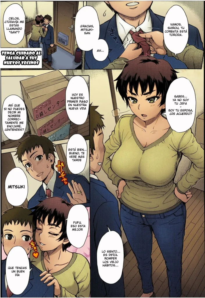 Hikkoshi no Aisatsu wa Shinchou ni… | Tenga Cuidado Al Saludar A Sus Nuevos Vecinos