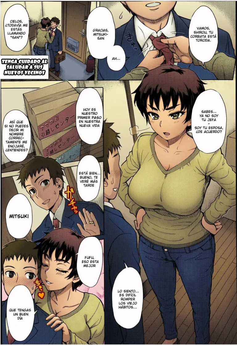 Hikkoshi no Aisatsu wa Shinchou ni… | Tenga Cuidado Al Saludar A Sus Nuevos Vecinos