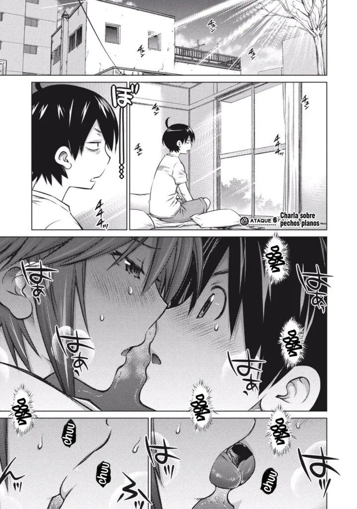 Hinnyuu Mondou (Ooki Onnanoko wa sukidesu ka? Chap.6) | Charla sobre pechos planos