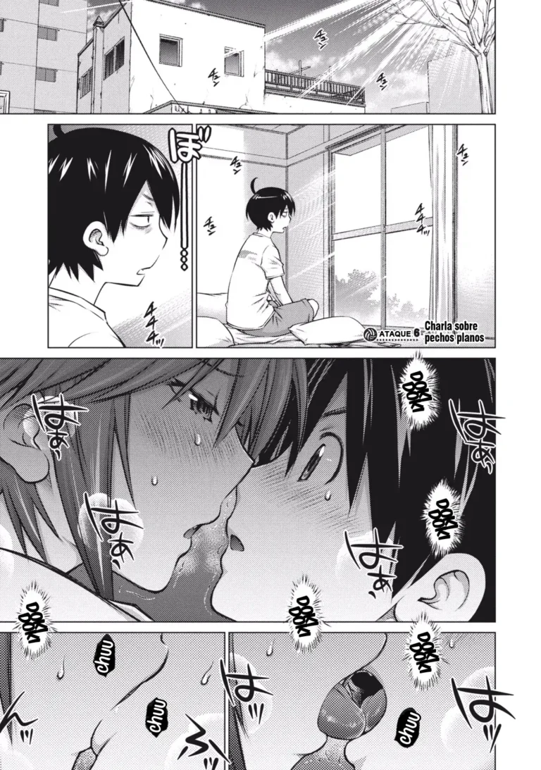 Hinnyuu Mondou (Ooki Onnanoko wa sukidesu ka? Chap.6) | Charla sobre pechos planos