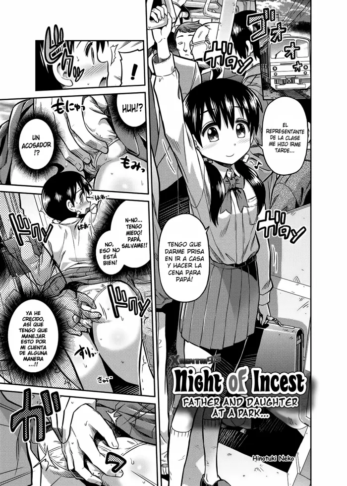[Hinotsuki Neko] Kinshinsoukan no Yoru – Chichi to Musume ga Kouen de… | Noche de Incesto- Padre e Hija en el Parque… (COMIC Grape Vol. 7) [Spanish] [XHentai95] [Digital]