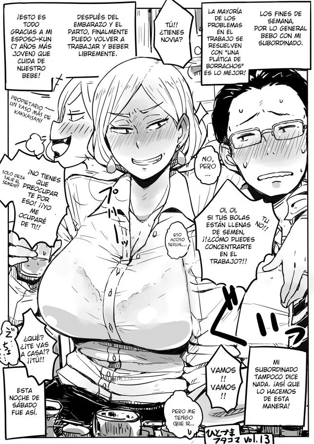 Hitozuma Futakoma – One Married Woman and Two Panels [Español] 3/3