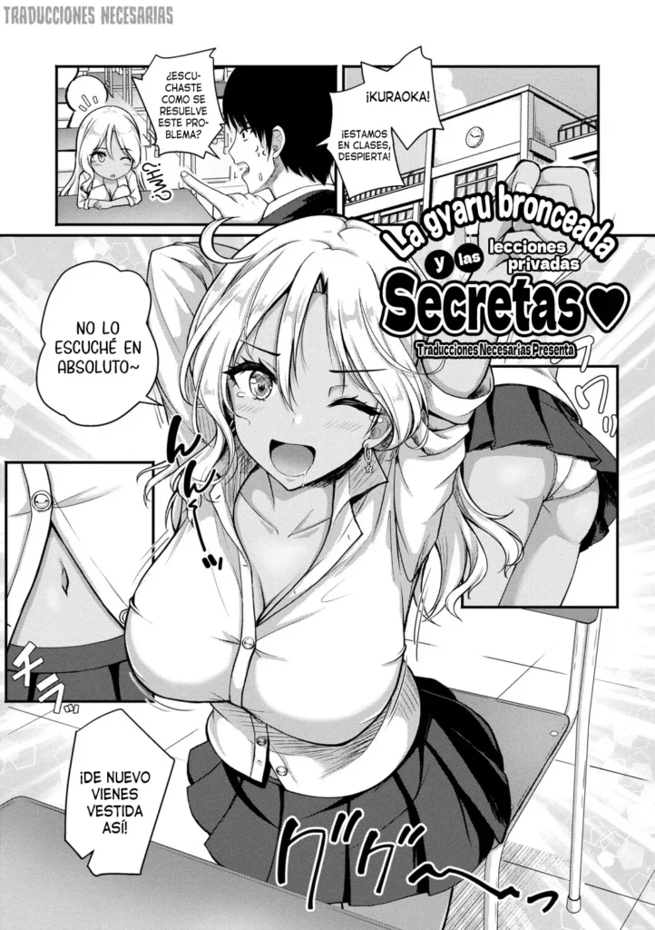 Hiyake Gyaru to Himitsu no Kojin Jugyou♥ – La gyaru bronceada y las lecciones privadas Secretas♥