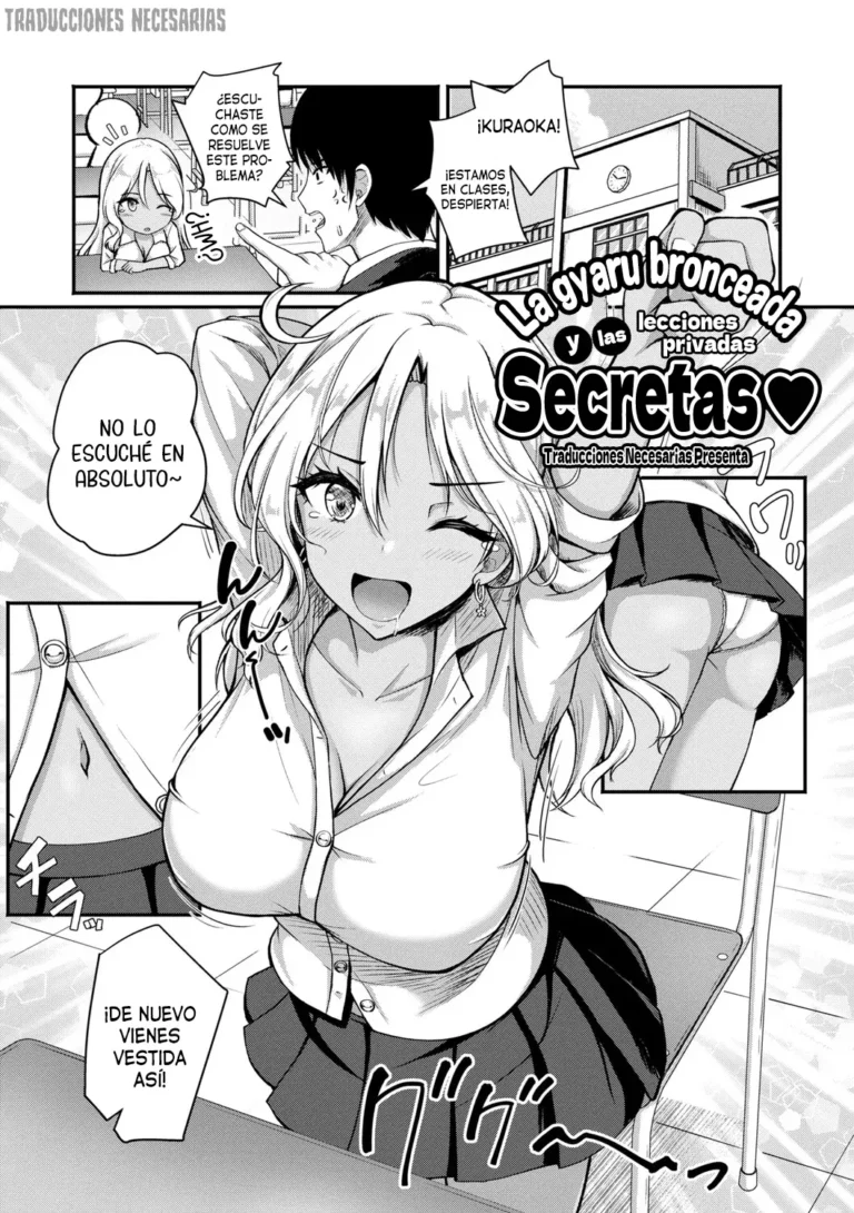 Hiyake Gyaru to Himitsu no Kojin Jugyou♥ – La gyaru bronceada y las lecciones privadas Secretas♥
