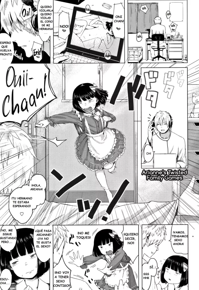 [Holiday Yasumi] Arianne no Kazoku Yuugi (Watashi-tachi no Seiai Hakusho) [Spanish]