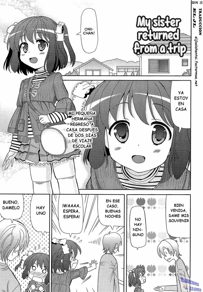 [Homing] Shuugaku Ryokou kara Kaettekita Imouto | My sister returned from a trip (Chou Love Love Imouto) [Spanish] [JL Fansub]