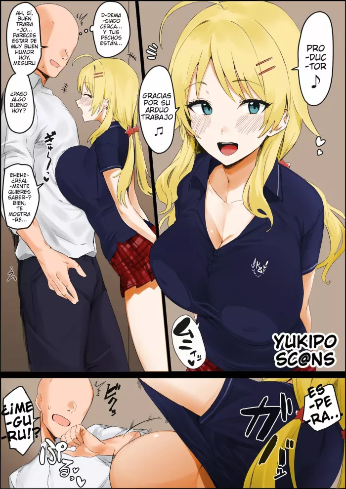 [Hotate-chan] Seijouki Bikini Kita Meguru to Ichaicha suru Manga (THE iDOLM@STER_ Shiny Colors)[Spanish] [Yukipo Sc@ns] [Colorized]