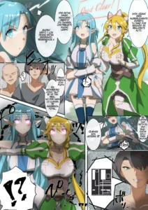 [Hyoui Lover] SAO Asuna & Leafa Account Nottori (Sword Art Online) [Spanish]