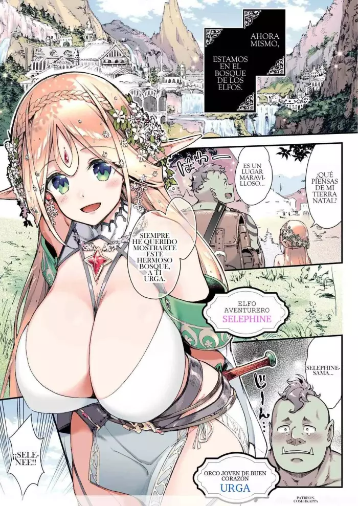 [Ichinose Land] Oideyo! Midarana Elf no Mori [Spanish] [Colorized]
