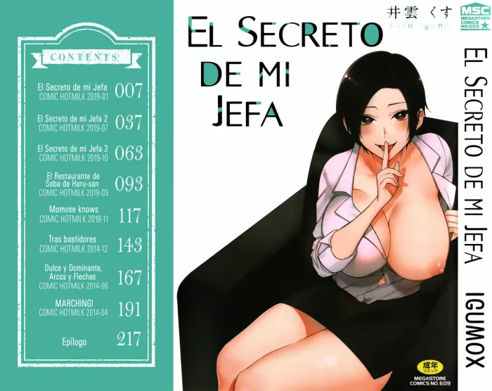 [Igumox] Muramata-san no Himitsu | El Secreto de mi Jefa 1-3 [Spanish] {ongomarrano} [Digital]