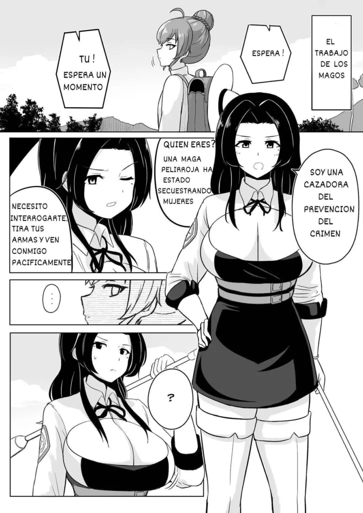 Ikedori Series 4 Page Manga | Manga de la serie Ikedori de 4 páginas