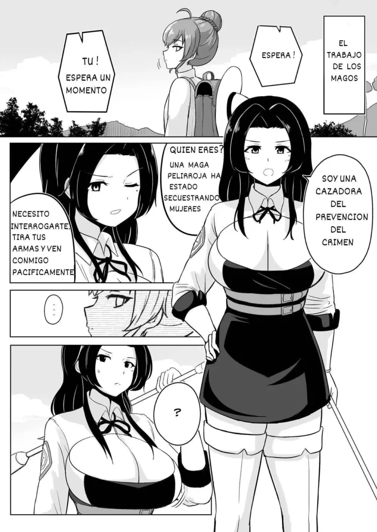 Ikedori Series 4 Page Manga | Manga de la serie Ikedori de 4 páginas