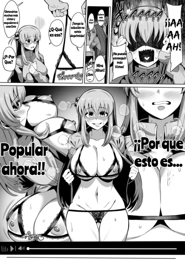 [Imajin Kouji] Gotou Hitori Rape｜La Violación de Hitori Gotou (Bocchi the Rock!) (Watashi ni Tenshi ga Maiorita!) [Spanish] [All-cups]