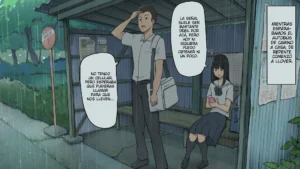 Inaka no Bus-tei nite Tougekou de Itsumo Issho ni Naru Kouhai Joshi to Amayadori, Ame de Shittori to Shita Funiki no Naka de Jou o Kawasu