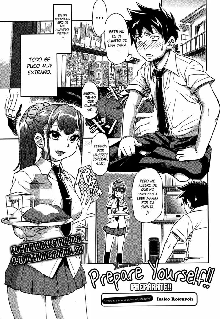 [Isako Rokuroh] Kakugo o Kimete! | Prepárate!! (COMIC Orecano! 2008-08 Vol. 3) [Spanish] [XHentai95]