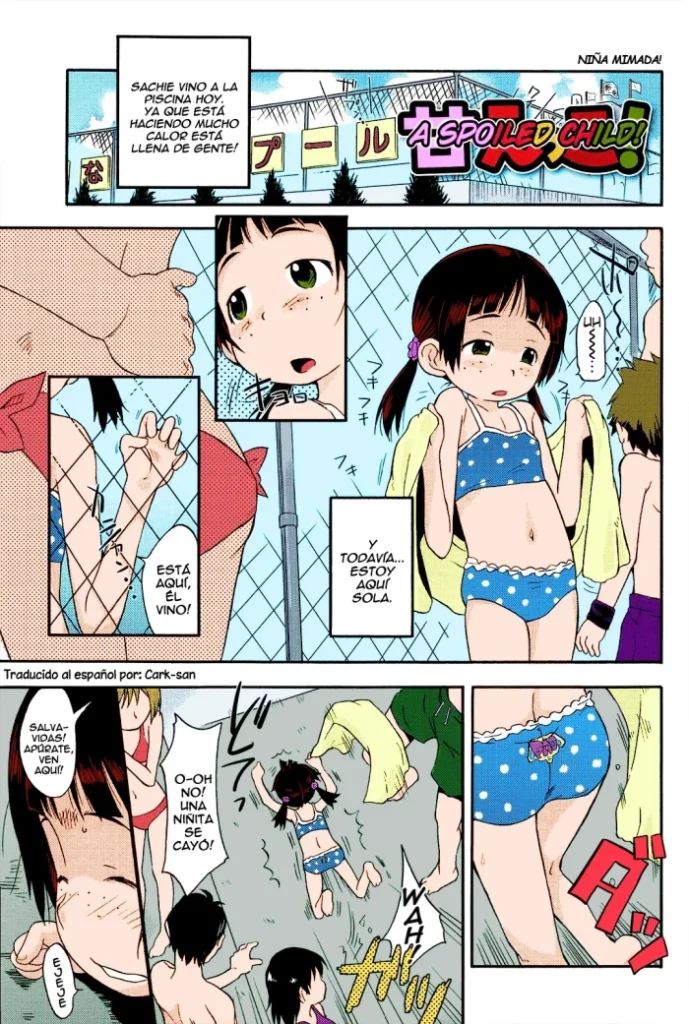 [Isawa Nohri] Amaekko! | Una Niña Mimada (Kusuguttaino…Suki) [Spanish] [TedKuma] [Decensored] [Colorized]