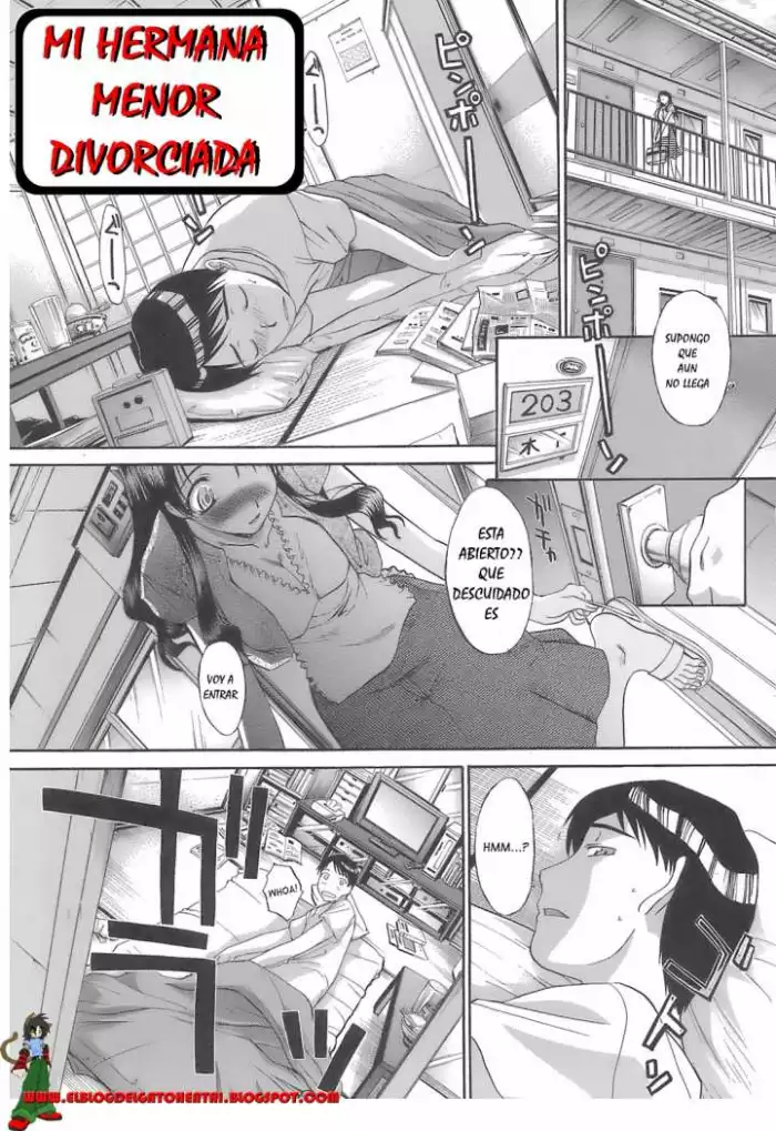 [Itaba Hiroshi] Demodori (Imouto) | Mi Hermana Menor Divorciada (Boku Dake no Kuchibiru) [Spanish] [El Blog Del Gato Hentai]