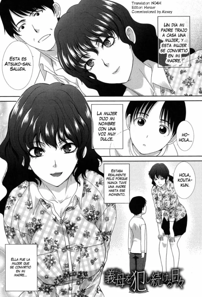 [Itaba Hiroshi] Haha o Okashi Tsuzukeru Hibi | The Days Spent Raping My Stepmom (Haha Futari) [Spanish] [Night Fansub] [Digital]