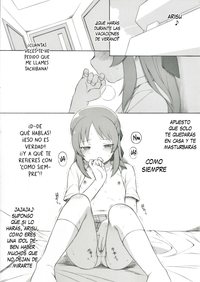 [Itano Chiharu] Tachibana-san no Natsuyasumi – Las vacaciones de verano de Tachibana-san (THE IDOLM@STER CINDERELLA GIRLS) [Español] [Traducciones necesarias]