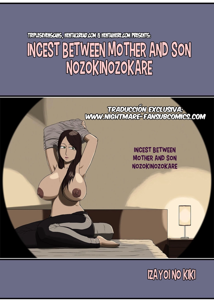 [Izayoi no Kiki] Boshi Soukan Nozokinozokare | Incest between a mother and her son nozokinozokare [Spanish] [Night Fansub]