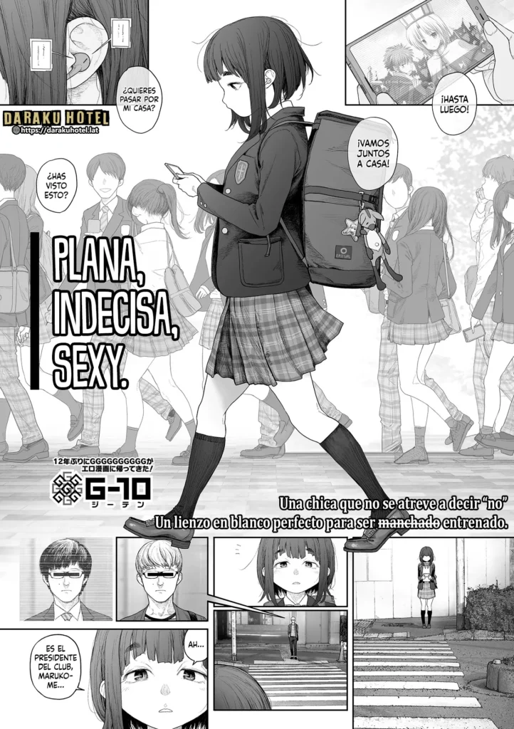 Jimi de, Shoukyokuteki de, Eroi. – Plana, Indecisa, Sexy.