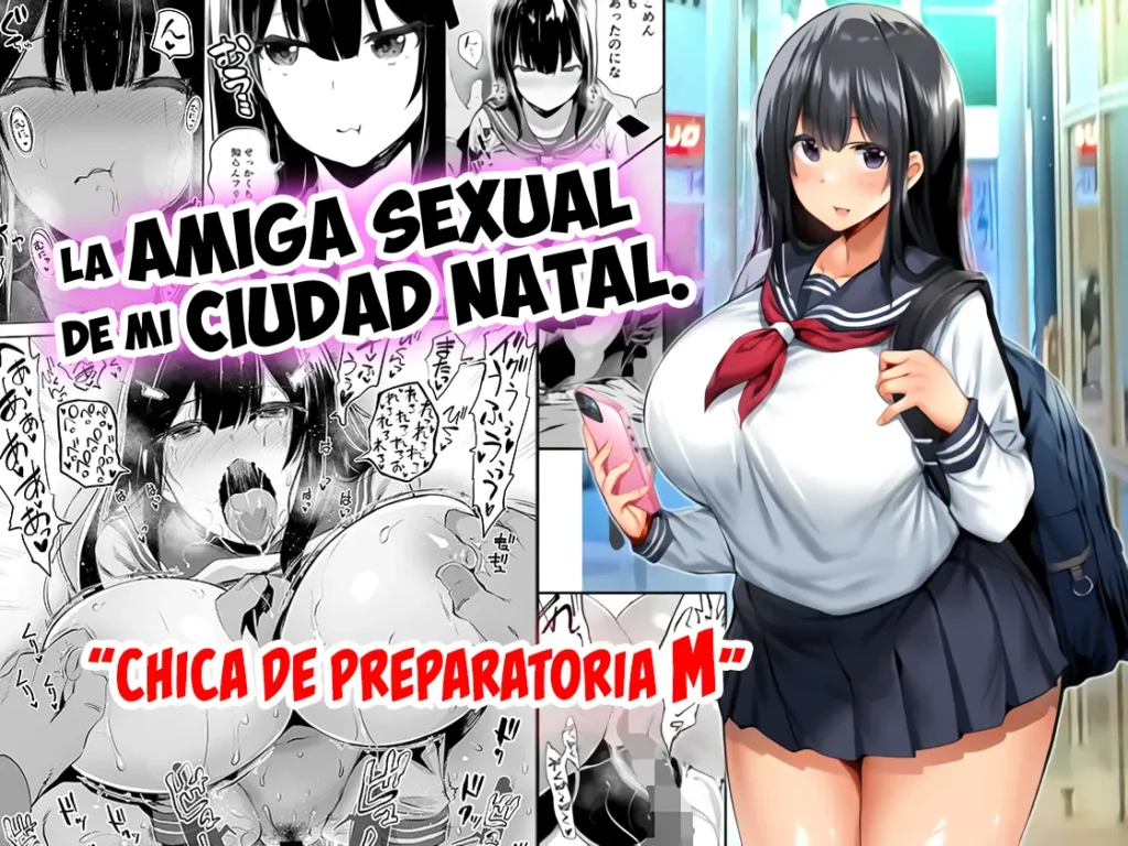 Jimoto no Hame Tomo. “Joshikousei M” | La Amiga Sexual de mi Ciudad Natal. “Chica de Preparatoria M”