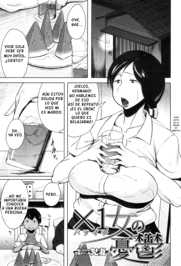 [Jitsuma] Batsuichi Onna no Yuutsu | La melancolia de una mujer soltera (COMIC MILF 2012-04 Vol. 6) [Spanish] {Carla Sweet}