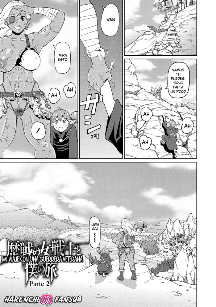[John K. Pe-ta] Rekisen no Onna Senshi to Boku no Tabi 02| Mi viaje con una guerrera veterana – Cap.2 (Nikuana Full Package) [Spanish] [Harenchi no Fansub] [Decensored] [Digital]