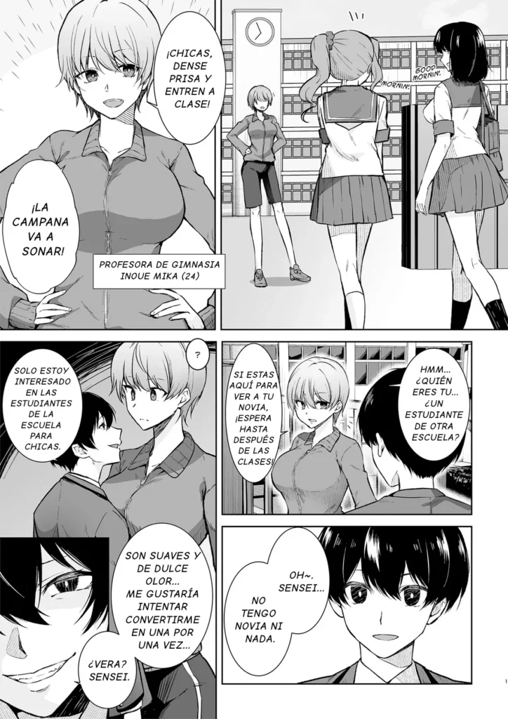 Joshikousei Sennyuu Repo ~Hanzaisha ga Onnanoko ni Hyoui shite mita~