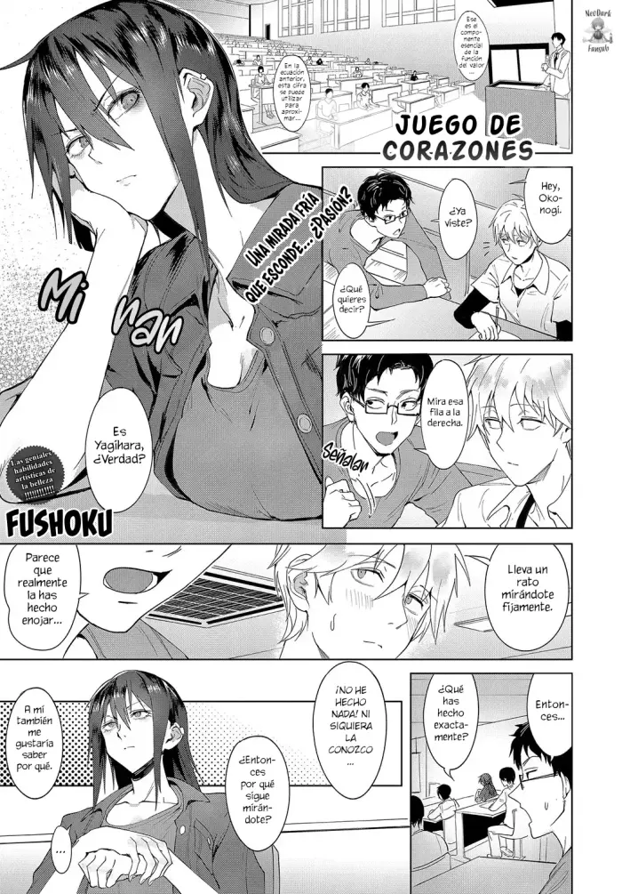 Juego de corazones.