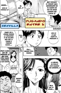 JUGANDO ENTRE TRES