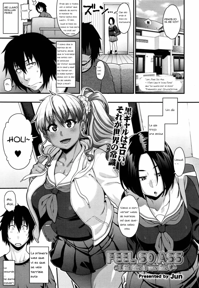 [Jun] FEEL SO ASS ~Unmei, Kanjichatta♥~ | Le gusta por el Chico (COMIC Tenma 2015-12) [Spanish] [OnvreOrrivle]