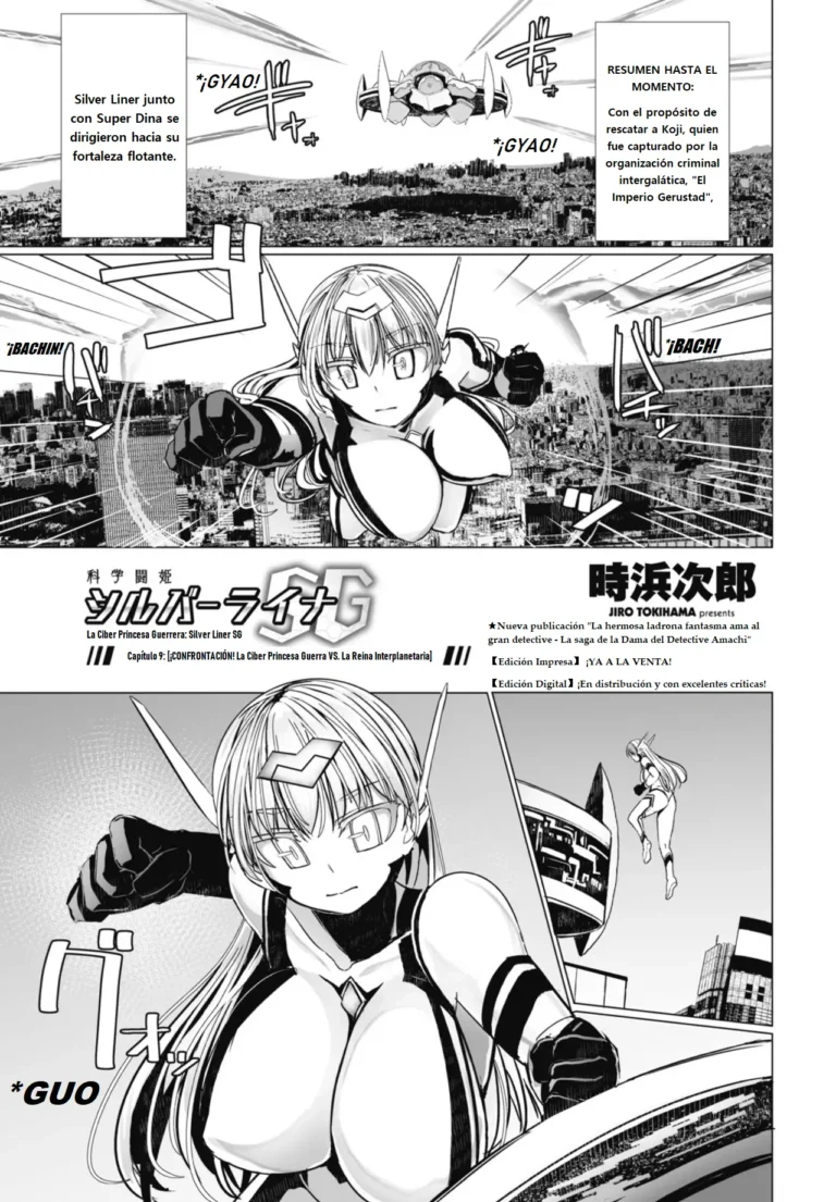 Kagaku Touki Silver Raina SG Cap.9