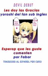[Kagehara Hanzou] Koakuma Debut? | Devil Debut? (Comic Moog 2008-07) [Spanish] [Cursi]
