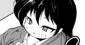 [Kaiga] Una niña que no puede controlar su apetito y se queda dormida.