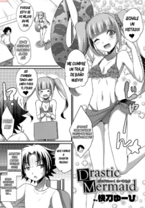 [Kaitou Yuuhi] Drastic Mermaid (Otokonoko HEAVEN Vol. 47) [Spanish] [Bananare22] [Digital]