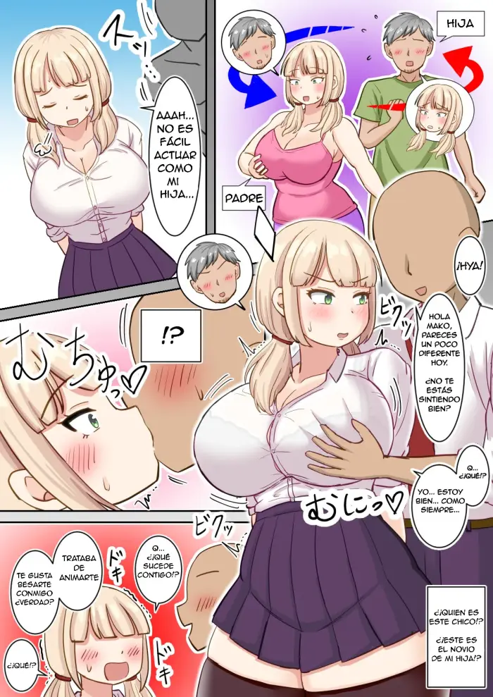 [KakiPeanuts] A Father in His Daughters Body – Un padre en el cuerpo de su hija [TF SCANS]