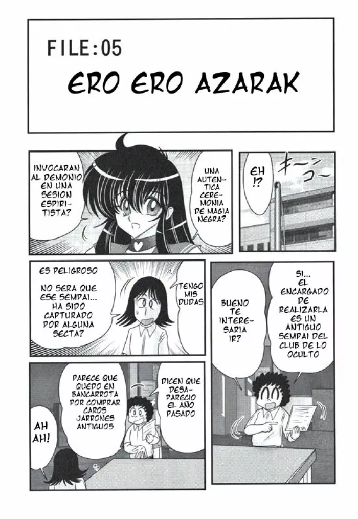 [Kamitou Masaki] Okaruto Kenkyuukai | Club de estudio de lo oculto Ch. 5 [Spanish] [serres]