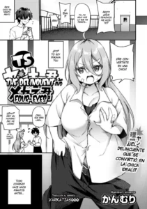 [Kanmuri] TS Yankee-kun to Megane-kun | The Delinquent and Four-Eyes (COMIC Gucho Vol. 10) [Spanish] [VarKatzas666]