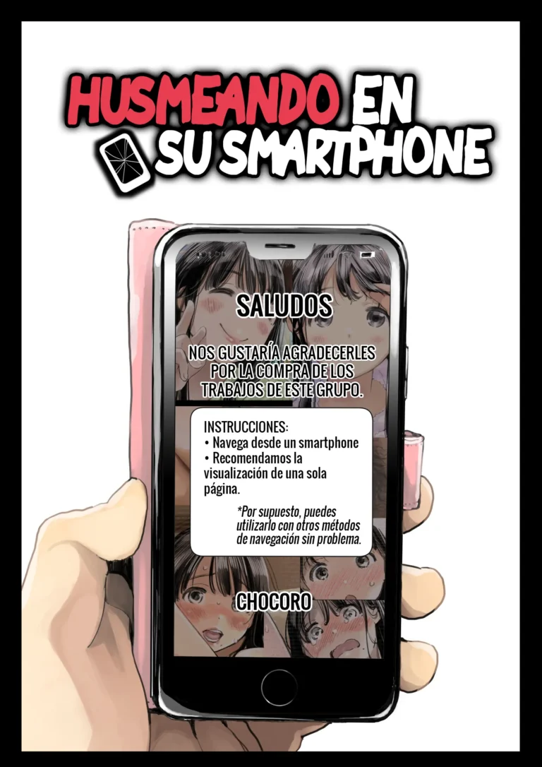 Kanojo no SmaPho o Nozoita dake nano ni | Husmeando en su smartphone (decensored)