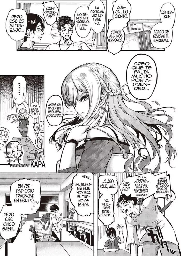 [Kapa] Furete Tsutaete | Expresamelo Con Tacto (COMIC ExE 36) [Spanish] [Anime no Mansebia] [Digital]
