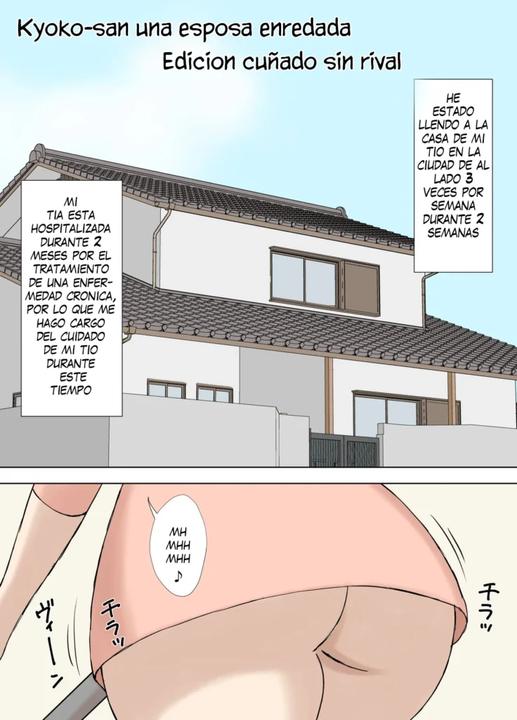 Karamare Tsuma no Kyouko-san Abunai Kaisuiyoku Hen + Zetsurin Gikei Hen (español) Parte 2
