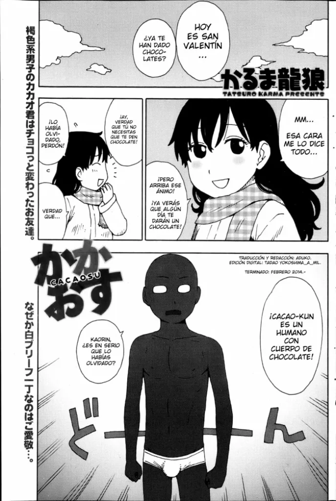 [Karma Tatsurou] Cacaosu (Monthly Vitaman 2013-03) [Spanish] {UsagiJun}