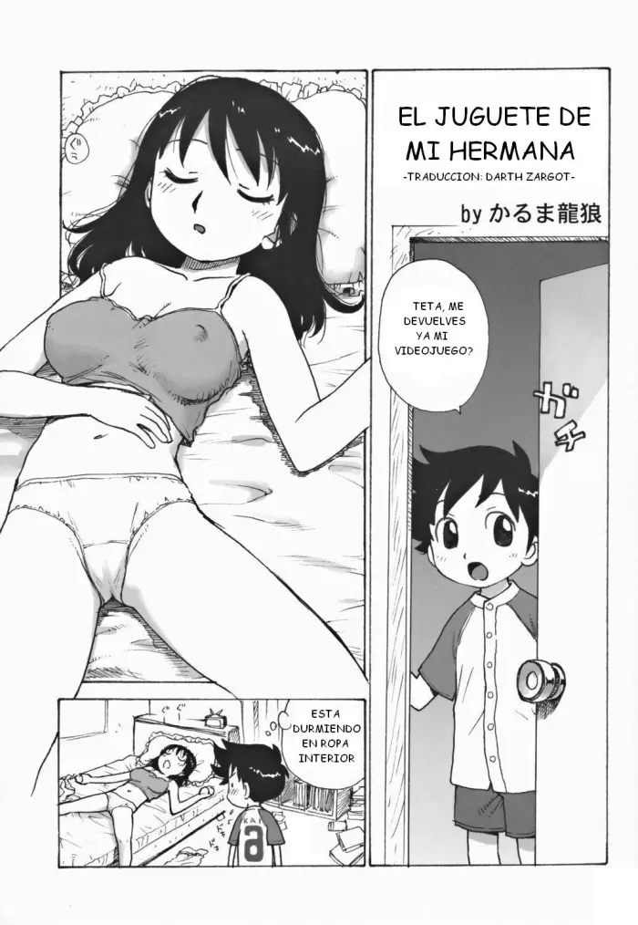 [Karma Tatsurou] Onee-chan no Heya | El Juguete de mi Hermana (Shota x One) [Spanish] [Darth Zargot]
