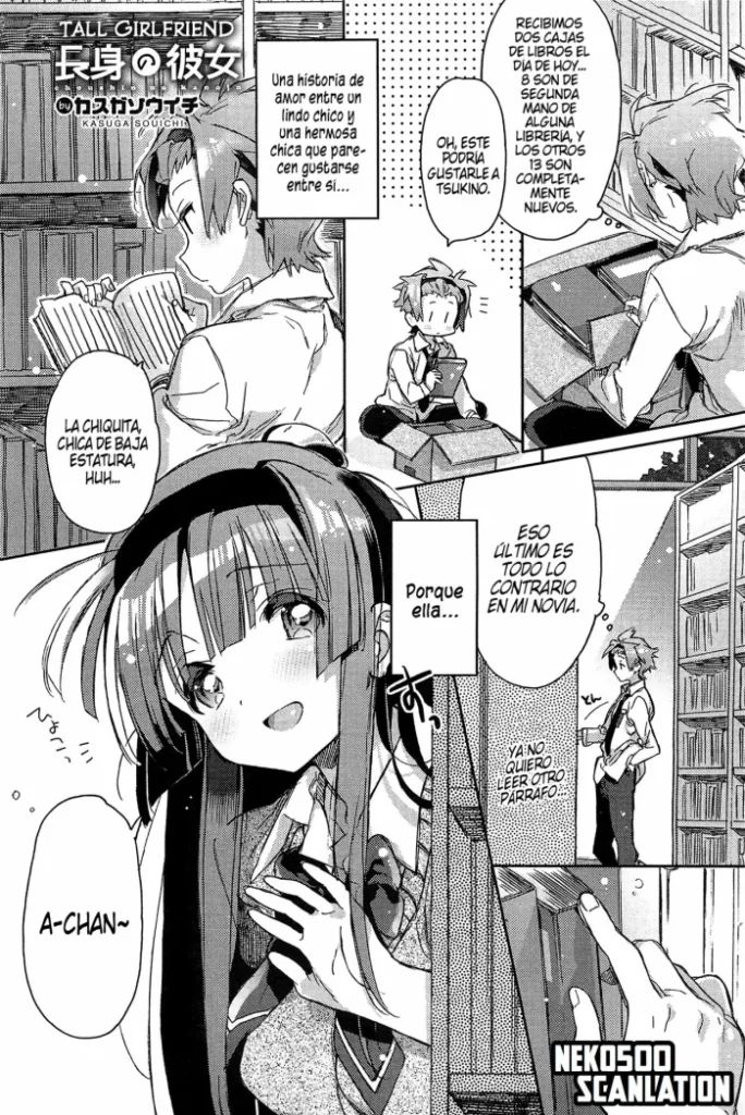 [Kasuga Souichi] Choushin no Kanojo | Tall Girlfriend (COMIC HOTMiLK 2012-01) [Spanish] [Neko500]